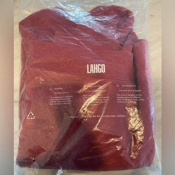 NEW - Lunya Lahgo Restore Double Faced Crew - Picture 5 of 6